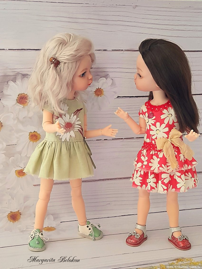 Ромашки — Одежда и обувь для кукол своими руками: фото (фото 9)