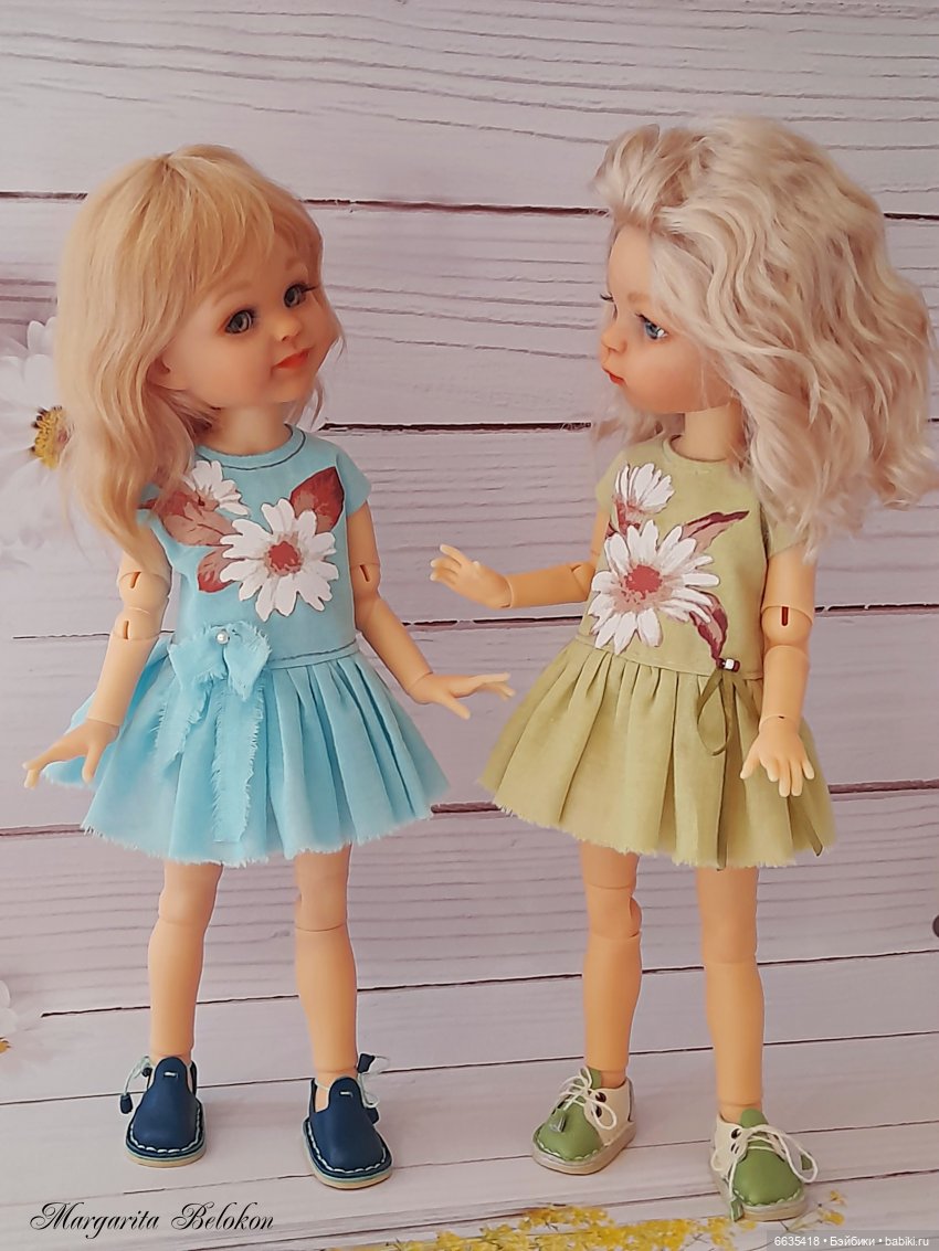 Ромашки — Одежда и обувь для кукол своими руками: фото