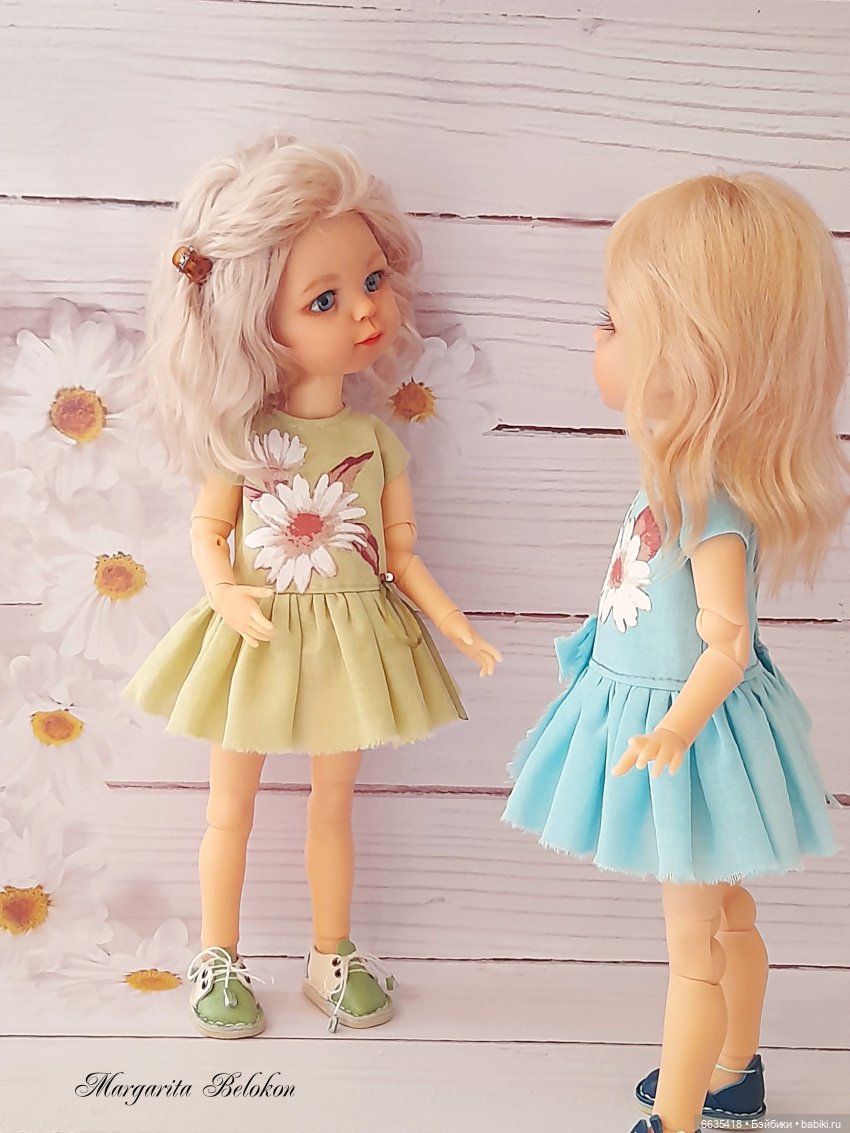 Ромашки — Одежда и обувь для кукол своими руками: фото