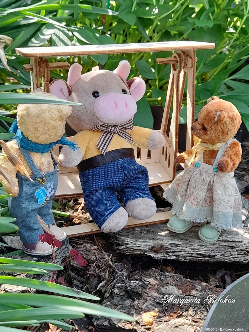 Первый день в саду — Домашние фото авторских игрушек: Тедди (фото 3)