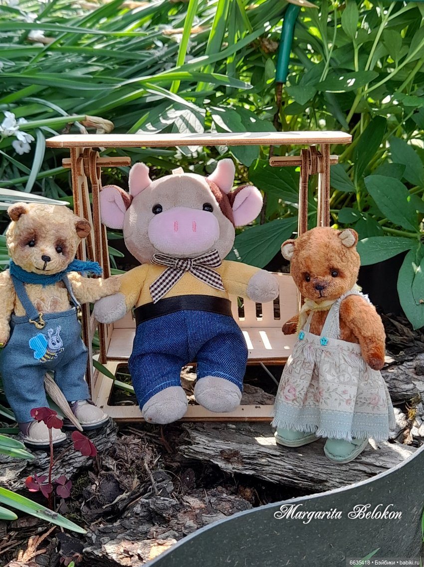 Первый день в саду — Домашние фото авторских игрушек: Тедди (фото 4)
