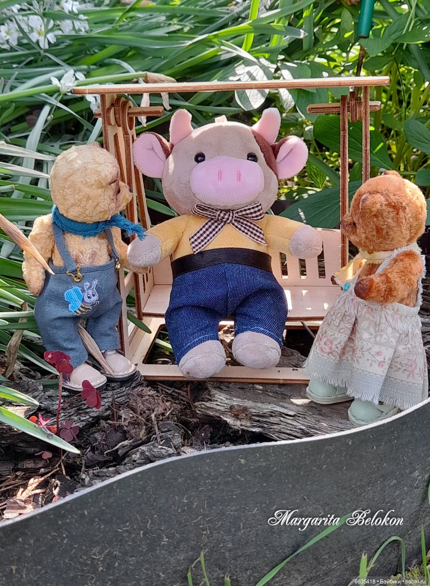 Первый день в саду — Домашние фото авторских игрушек: Тедди (фото 2)
