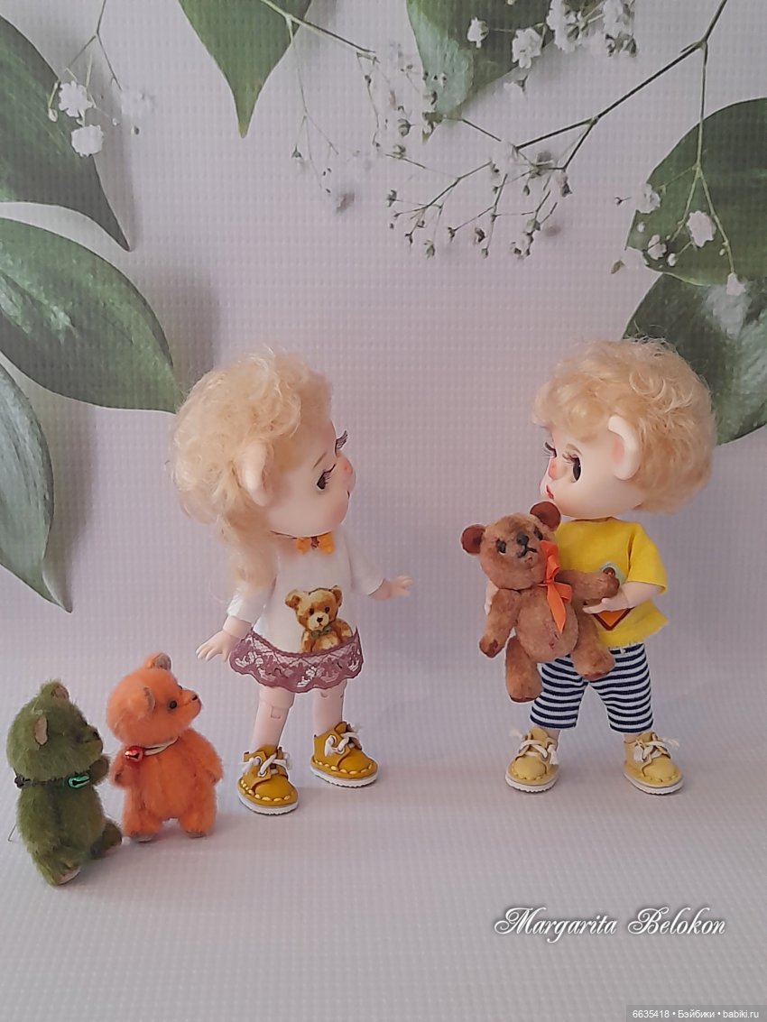 Медвежонок, да не тот — Куклы и тела Obitsu 11 (Ob11): гибриды (фото 8)