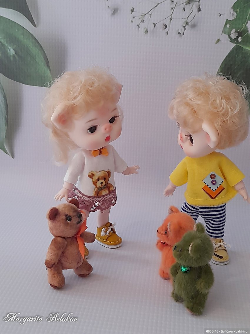 Медвежонок, да не тот — Куклы и тела Obitsu 11 (Ob11): гибриды (фото 5)