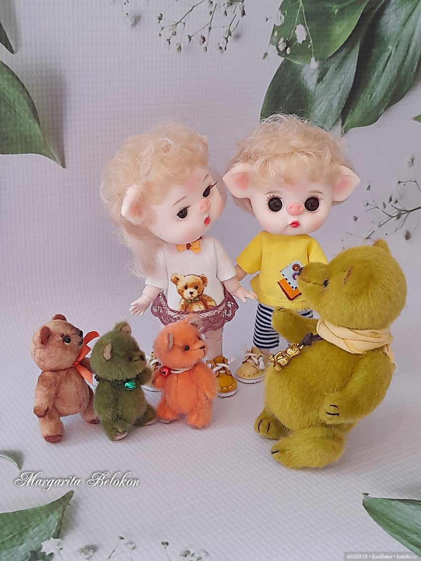 Медвежонок, да не тот — Куклы и тела Obitsu 11 (Ob11): гибриды