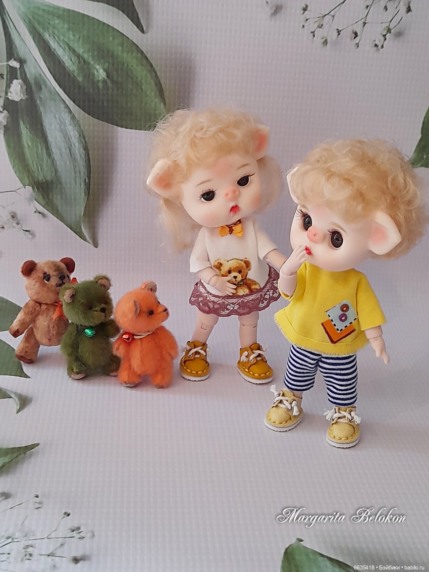 Медвежонок, да не тот — Куклы и тела Obitsu 11 (Ob11): гибриды