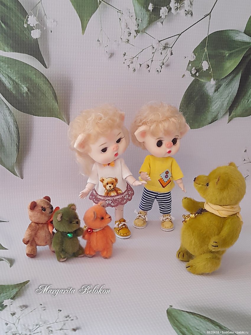 Медвежонок, да не тот — Куклы и тела Obitsu 11 (Ob11): гибриды