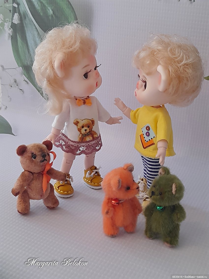 Медвежонок, да не тот — Куклы и тела Obitsu 11 (Ob11): гибриды (фото 6)