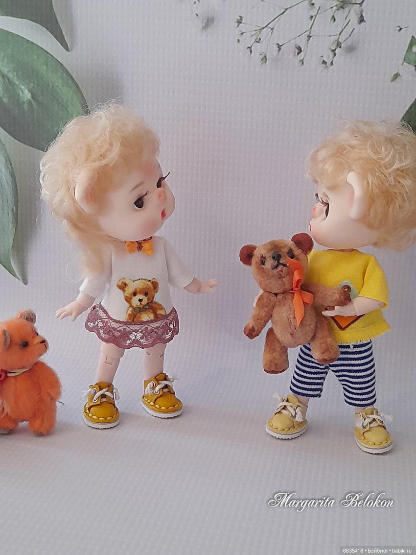 Медвежонок, да не тот — Куклы и тела Obitsu 11 (Ob11): гибриды (фото 9)