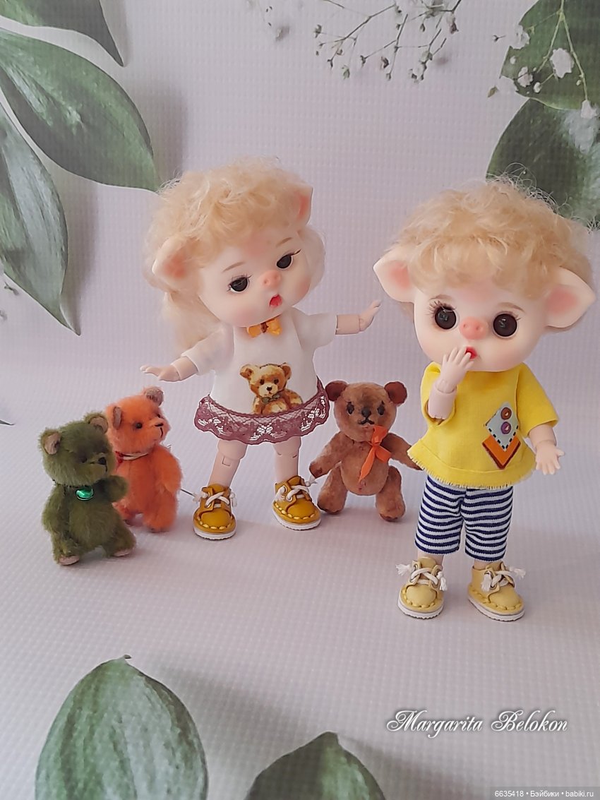 Медвежонок, да не тот — Куклы и тела Obitsu 11 (Ob11): гибриды