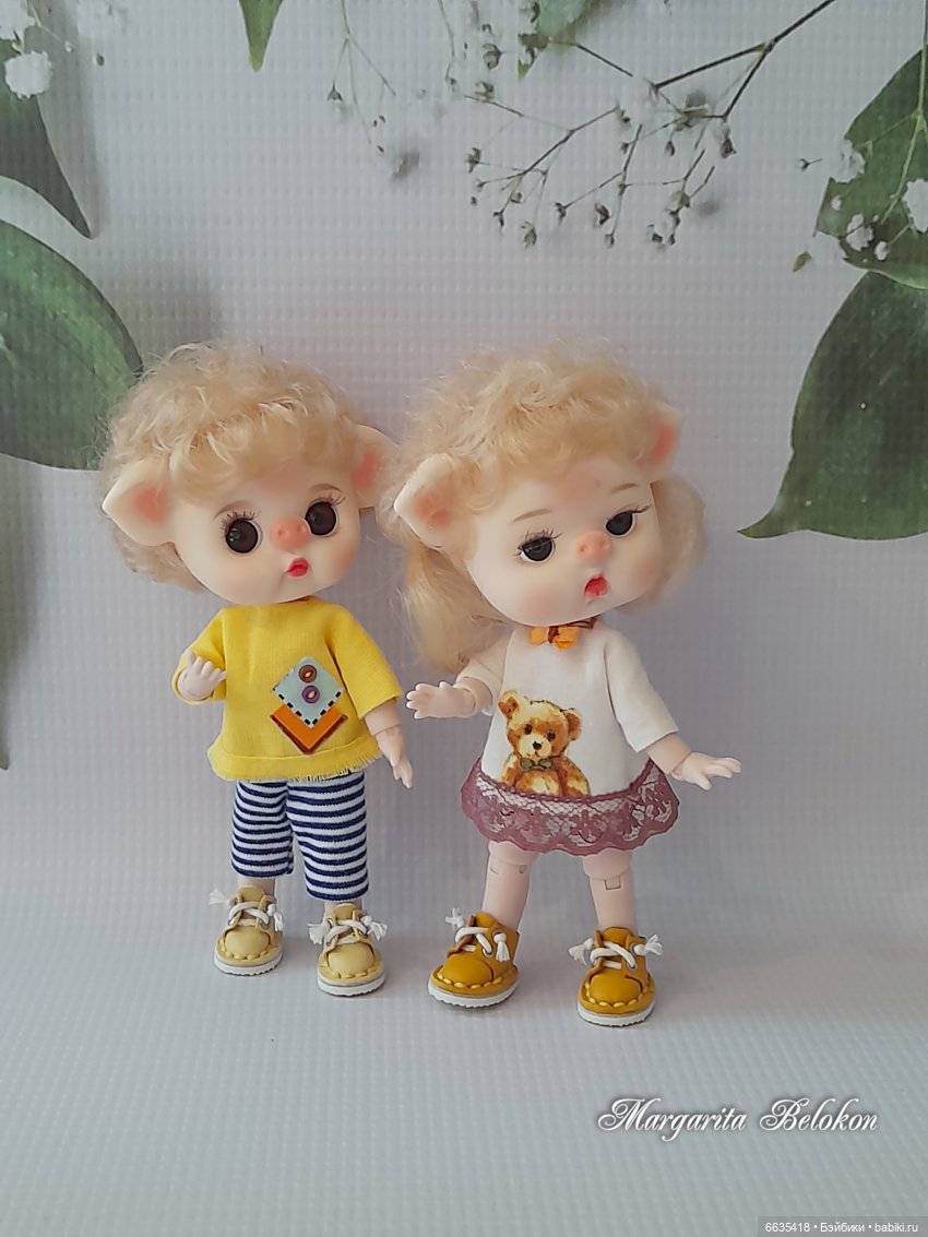 Медвежонок, да не тот — Куклы и тела Obitsu 11 (Ob11): гибриды (фото 2)