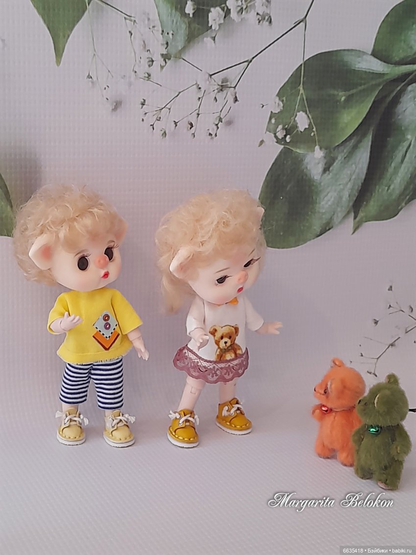 Медвежонок, да не тот — Куклы и тела Obitsu 11 (Ob11): гибриды (фото 3)