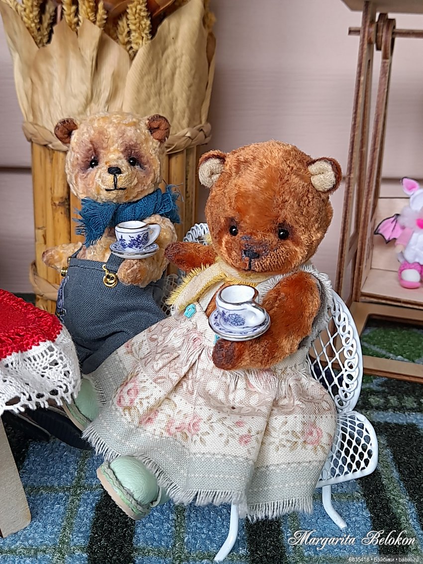Прощальное чаепитие — Домашние фото авторских кукол: личные коллекции (фото 10)