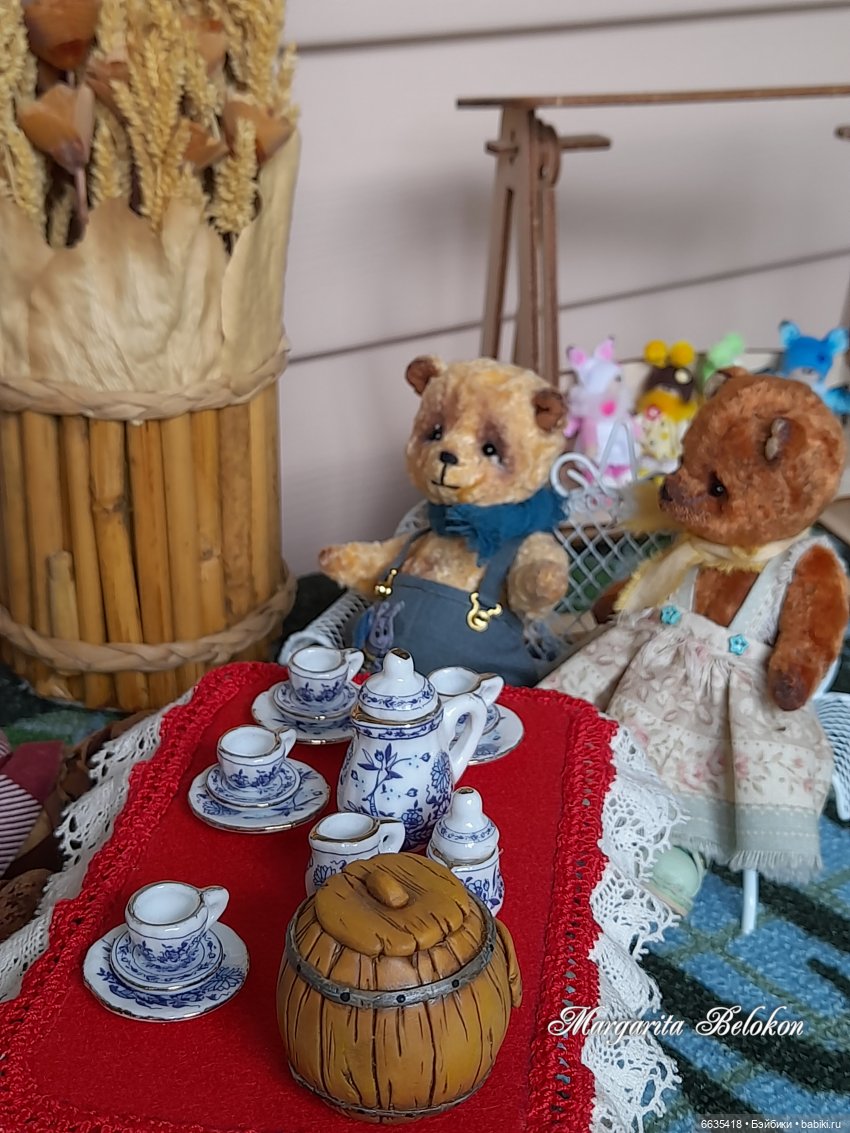 Прощальное чаепитие — Домашние фото авторских кукол: личные коллекции (фото 5)