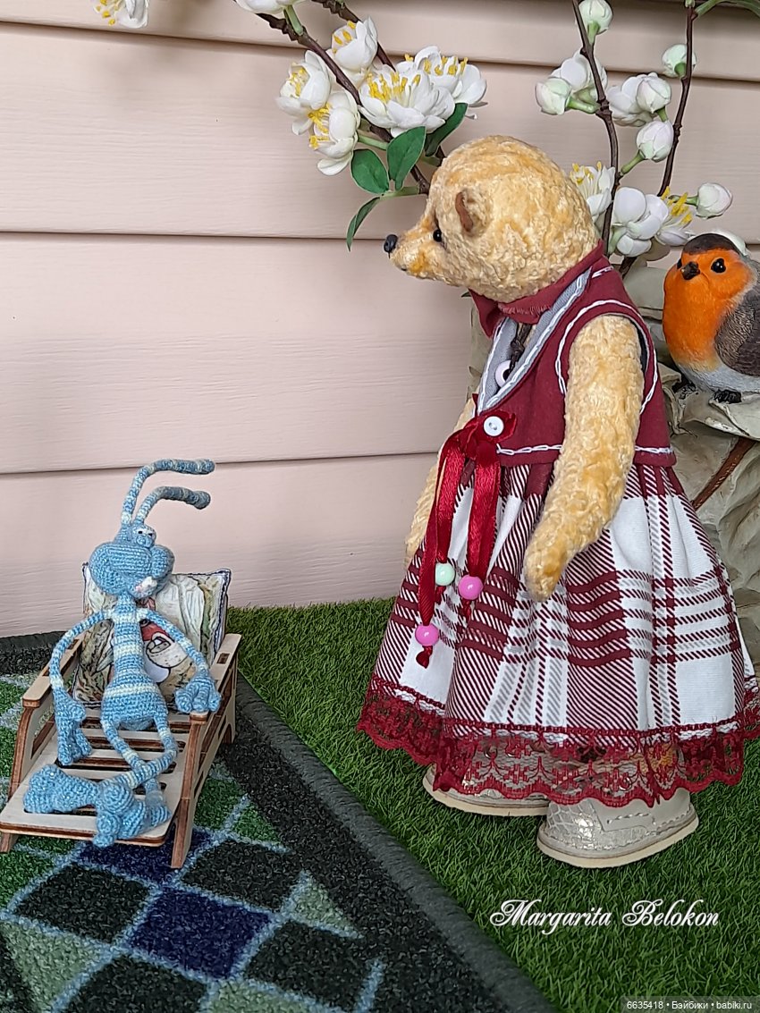 Прощальное чаепитие — Домашние фото авторских кукол: личные коллекции