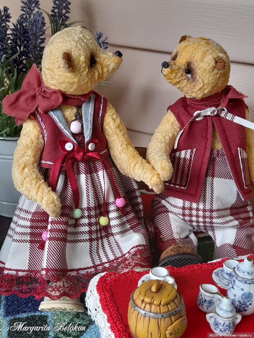 Прощальное чаепитие — Домашние фото авторских кукол: личные коллекции