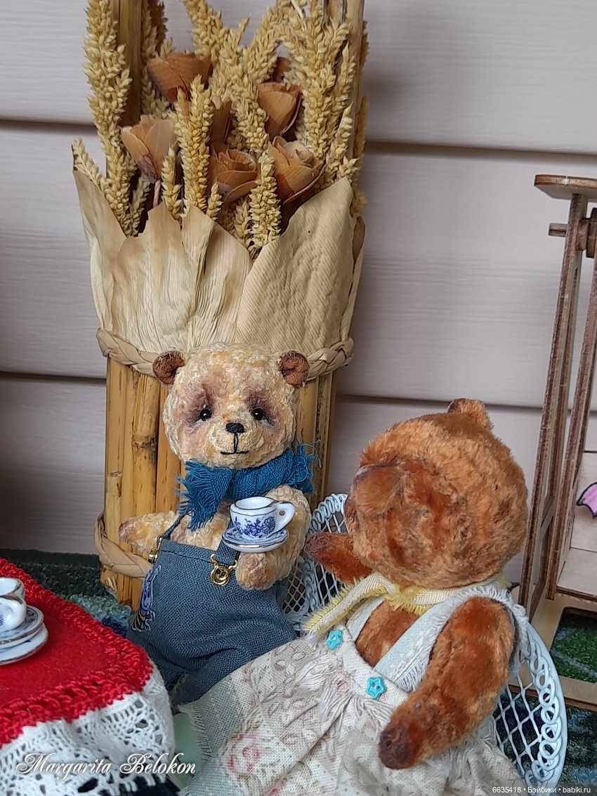 Прощальное чаепитие — Домашние фото авторских кукол: личные коллекции (фото 8)