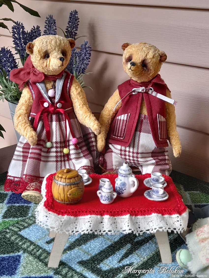 Прощальное чаепитие — Домашние фото авторских кукол: личные коллекции (фото 2)