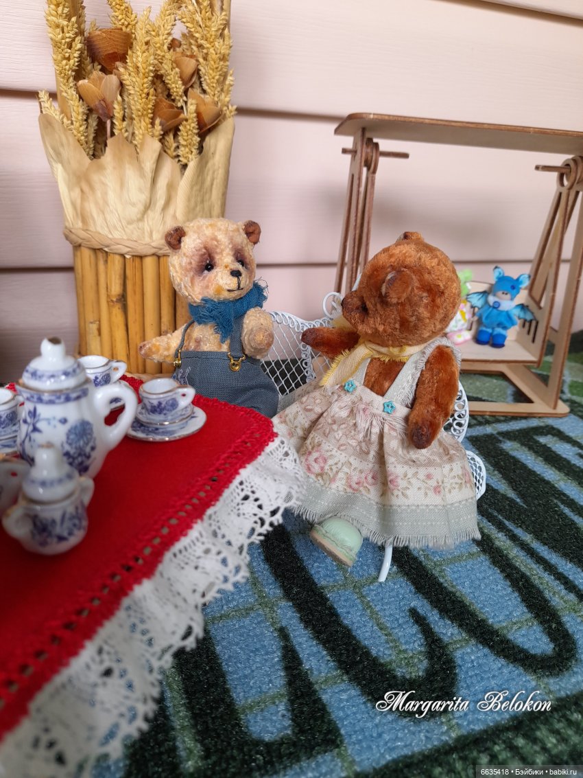 Прощальное чаепитие — Домашние фото авторских кукол: личные коллекции (фото 4)
