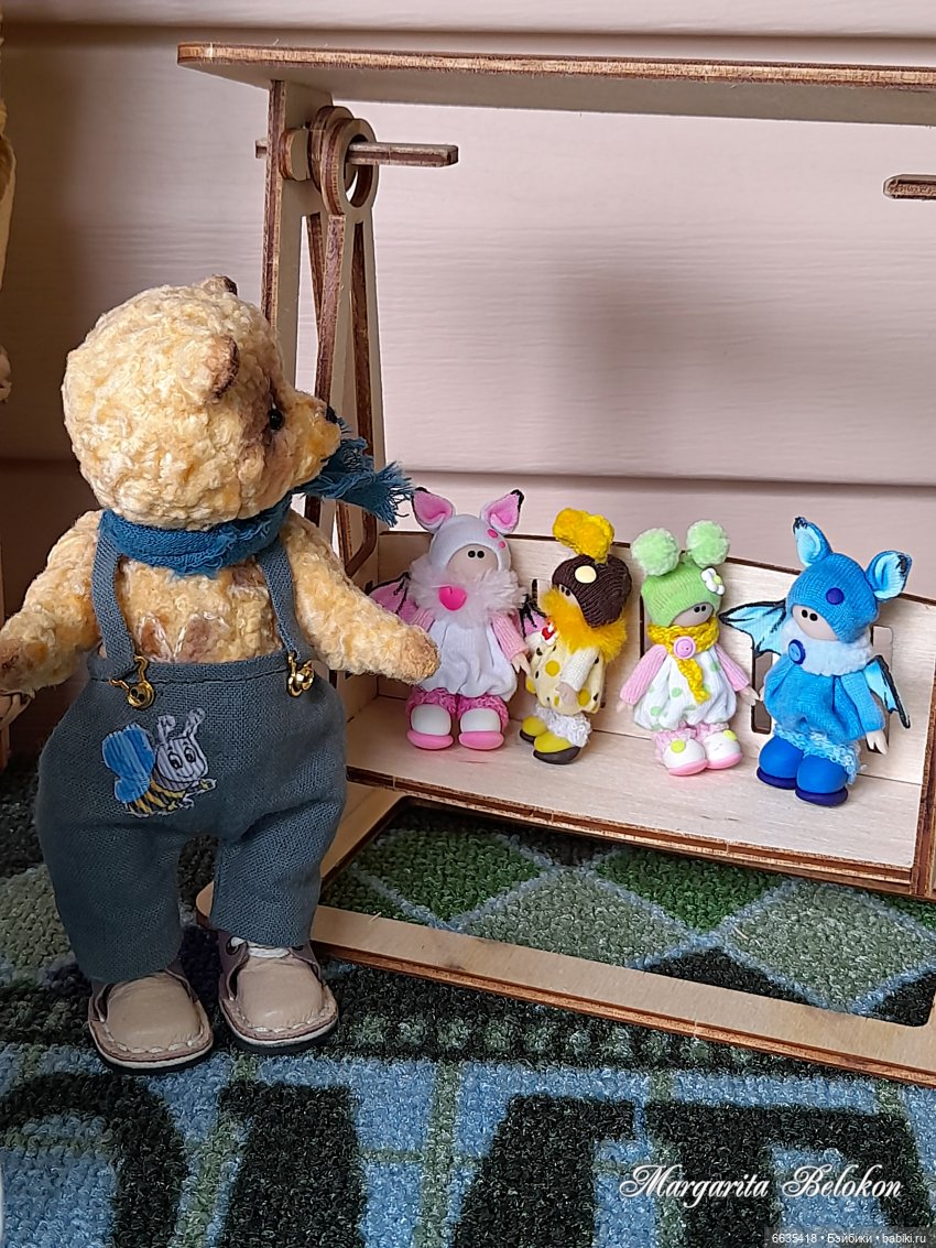 Прощальное чаепитие — Домашние фото авторских кукол: личные коллекции