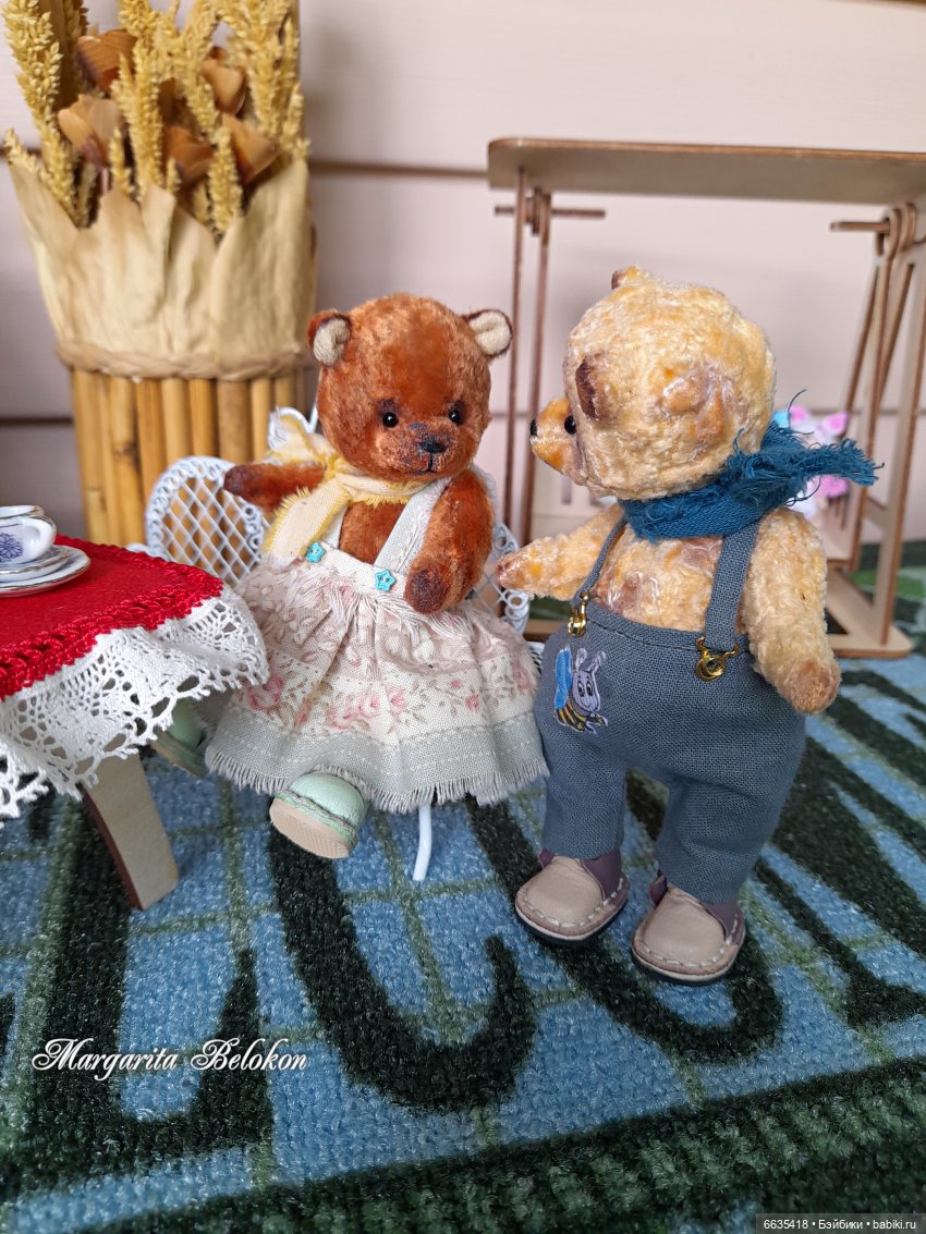 Прощальное чаепитие — Домашние фото авторских кукол: личные коллекции