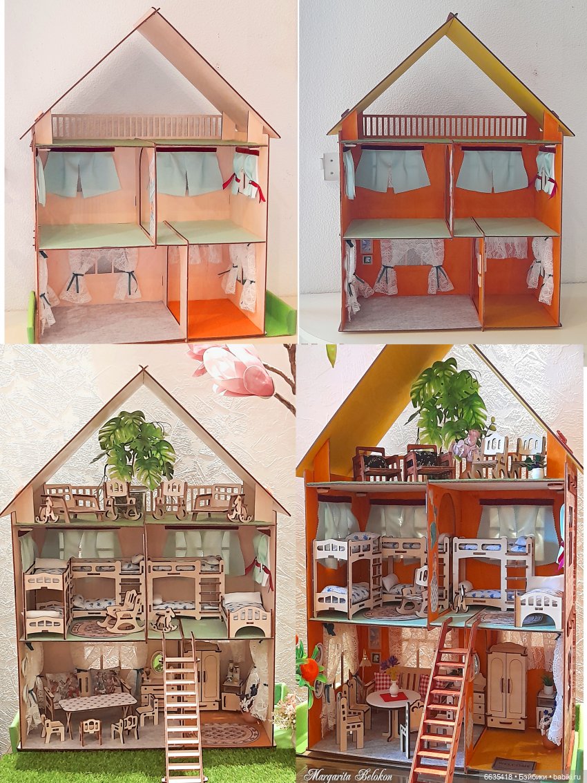 Кукольная зона — Румбоксы и кукольные интерьеры: фото