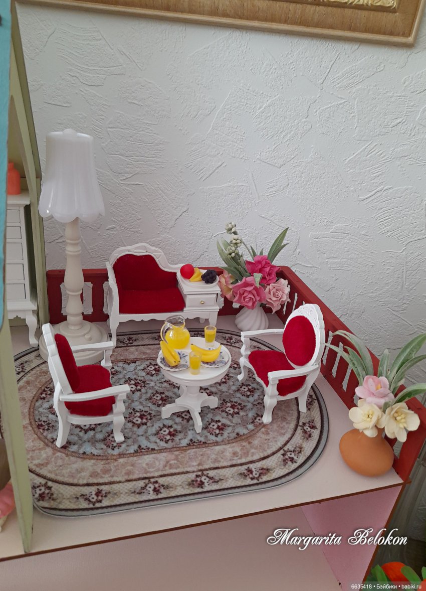 Обустройство кукольного домика началось (фото 4)