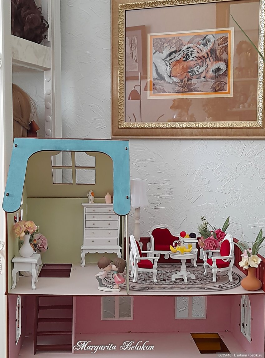 Обустройство кукольного домика началось (фото 7)