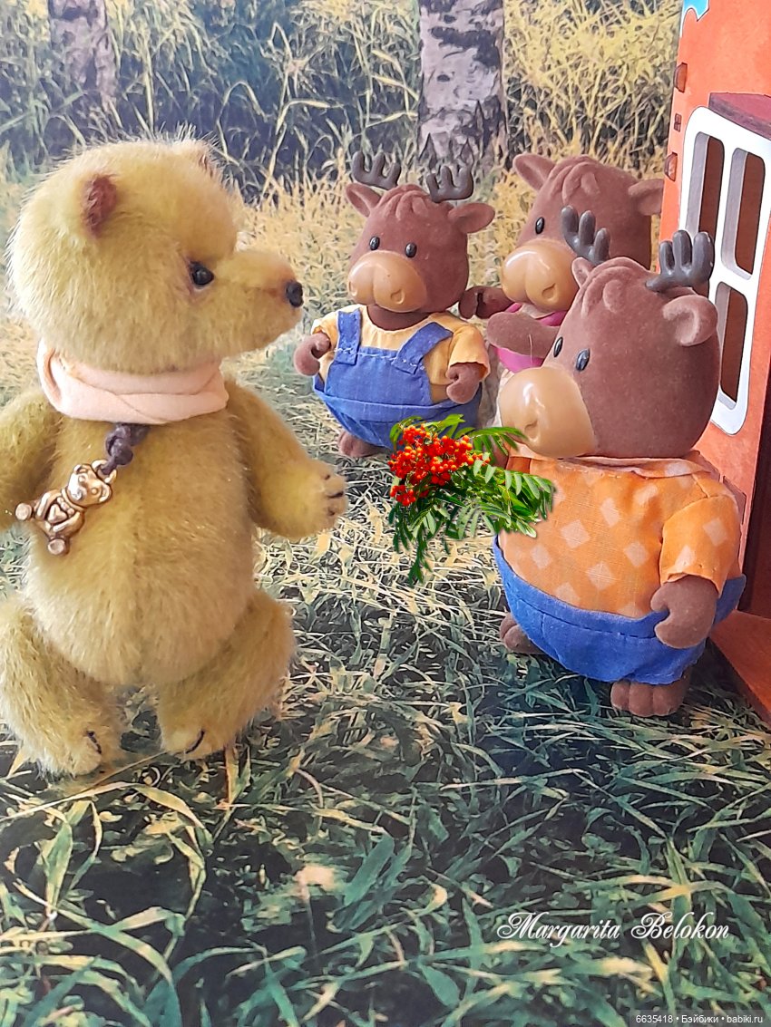 Как Барни счастье искал — Домашние фото авторских игрушек: Тедди