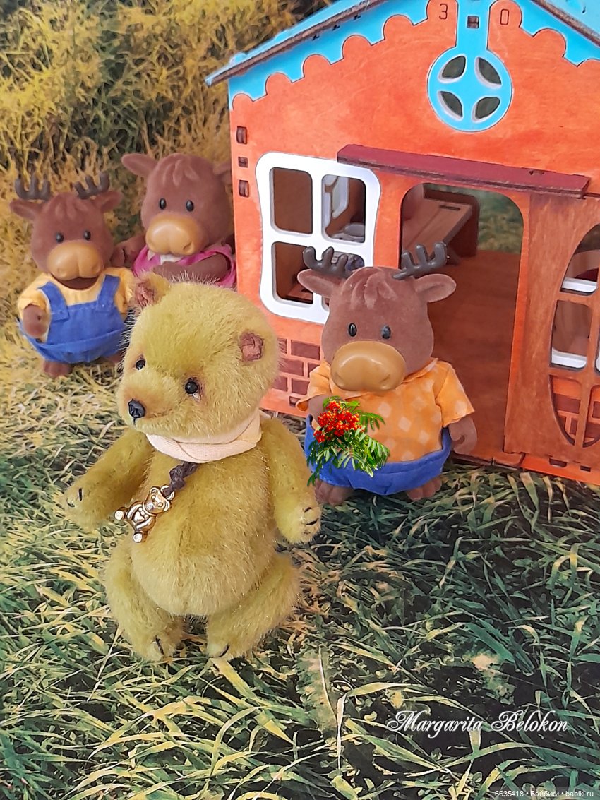 Как Барни счастье искал — Домашние фото авторских игрушек: Тедди