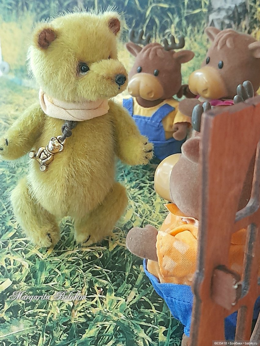Как Барни счастье искал — Домашние фото авторских игрушек: Тедди (фото 6)