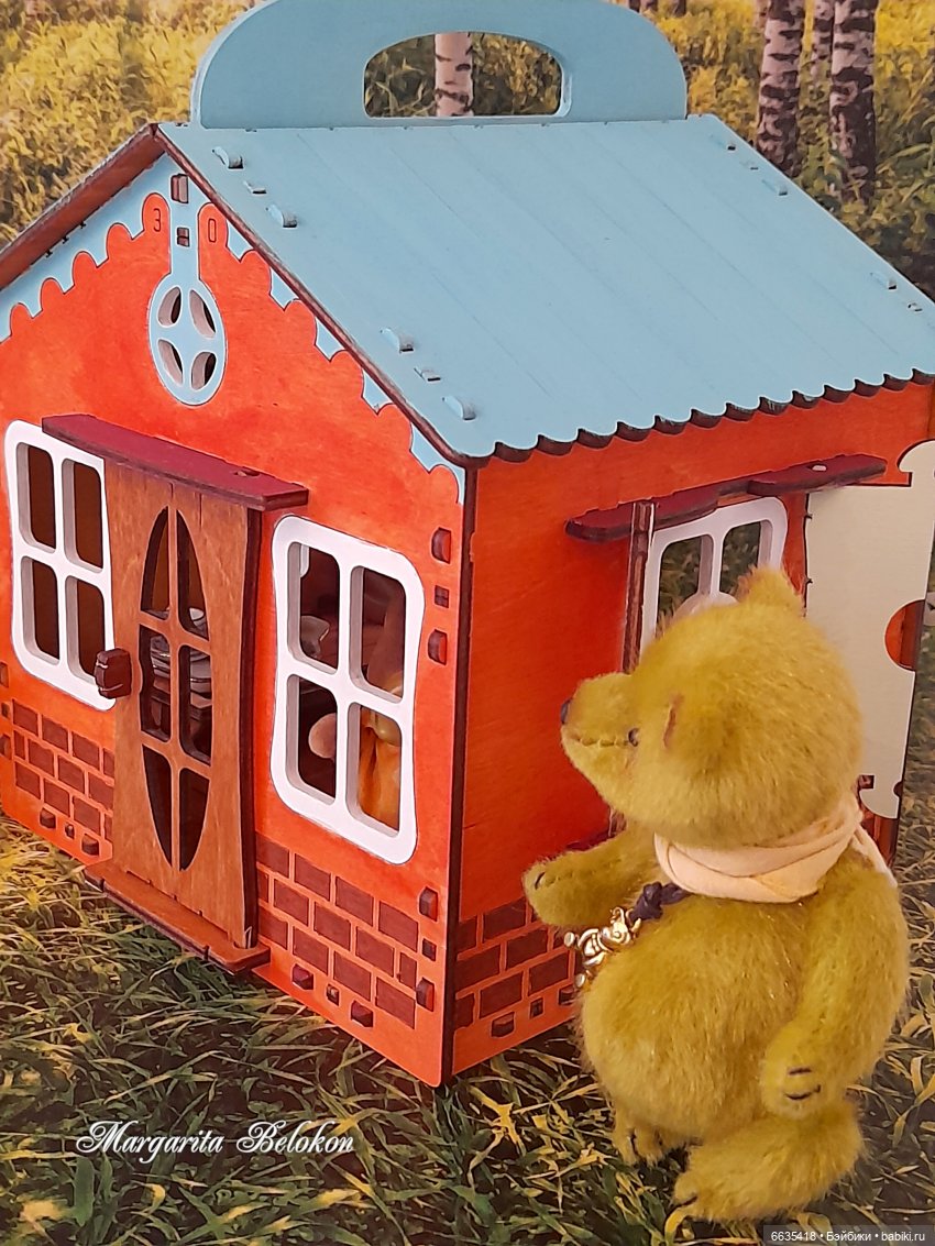 Как Барни счастье искал — Домашние фото авторских игрушек: Тедди (фото 3)