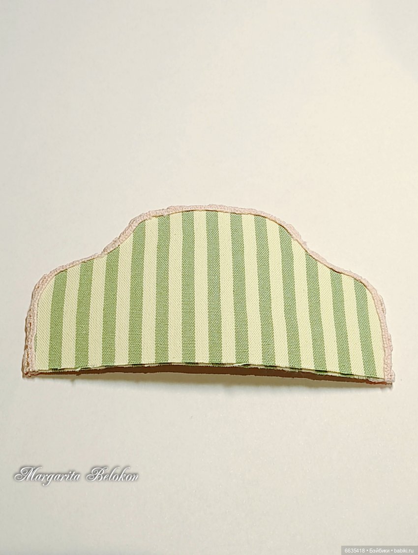 МК «Кресло для кукол из картона»