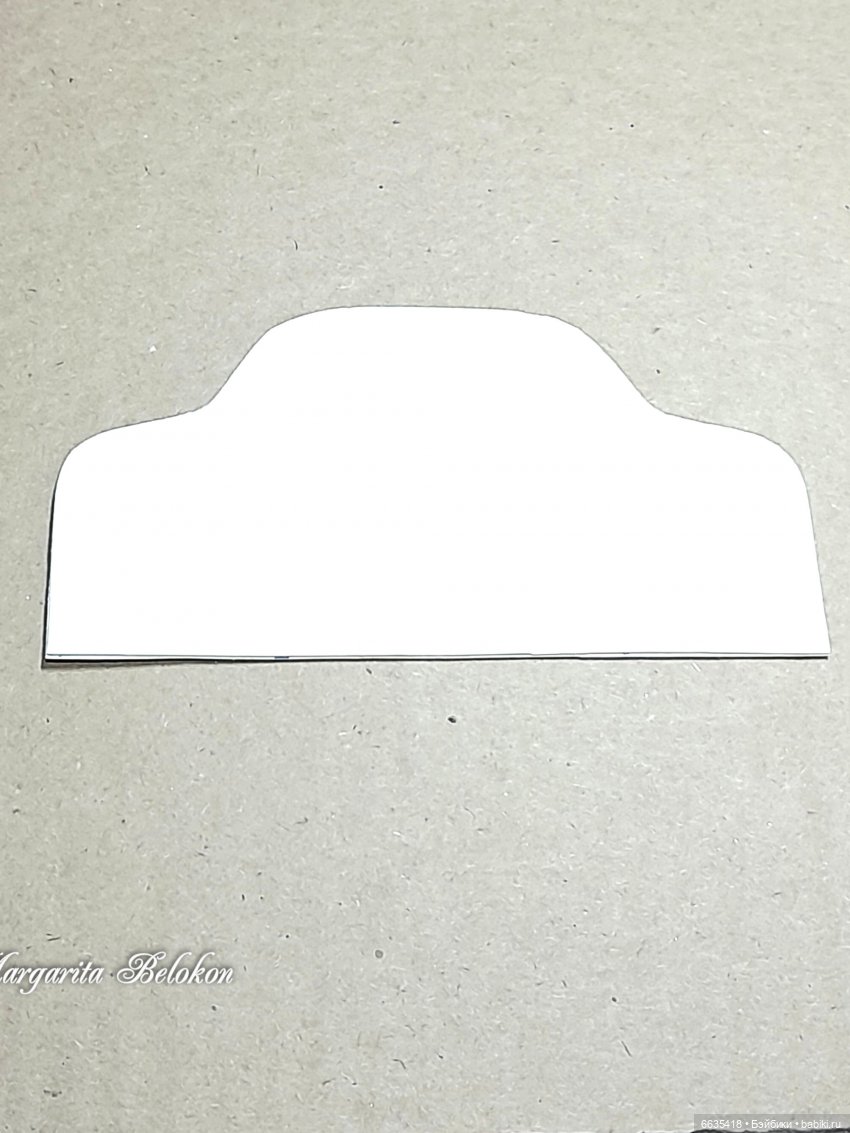 МК «Кресло для кукол из картона»