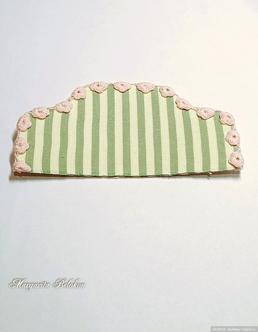 МК «Кресло для кукол из картона»