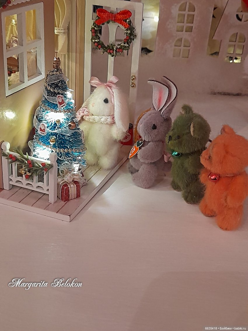 Весёлого Рождества — Домашние фото авторских игрушек: Тедди