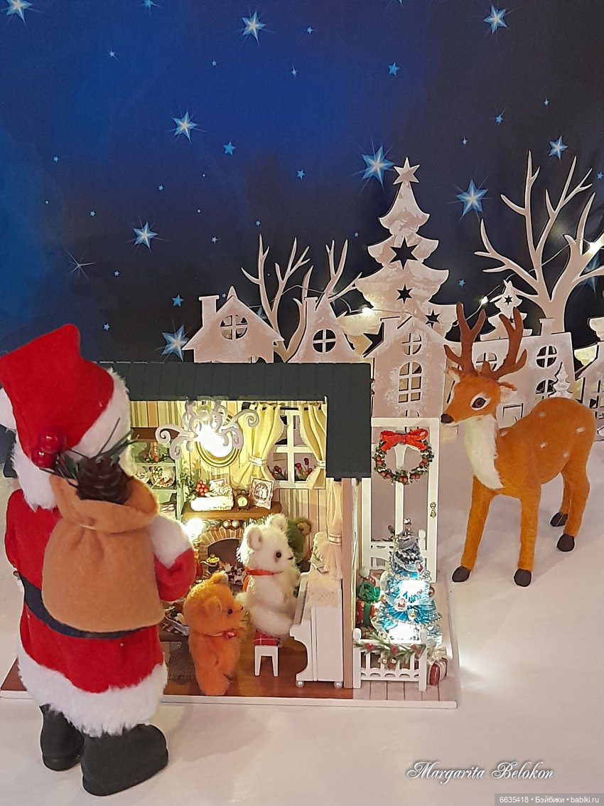 Весёлого Рождества — Домашние фото авторских игрушек: Тедди