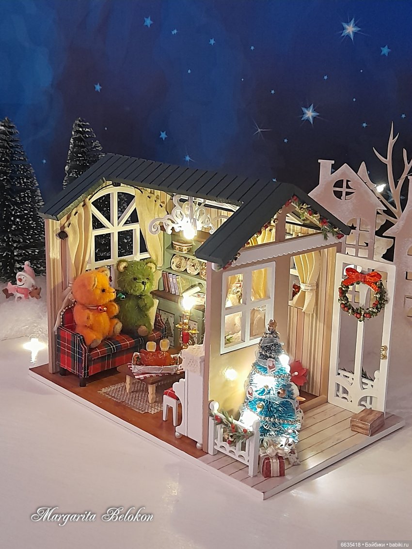 Весёлого Рождества — Домашние фото авторских игрушек: Тедди (фото 2)