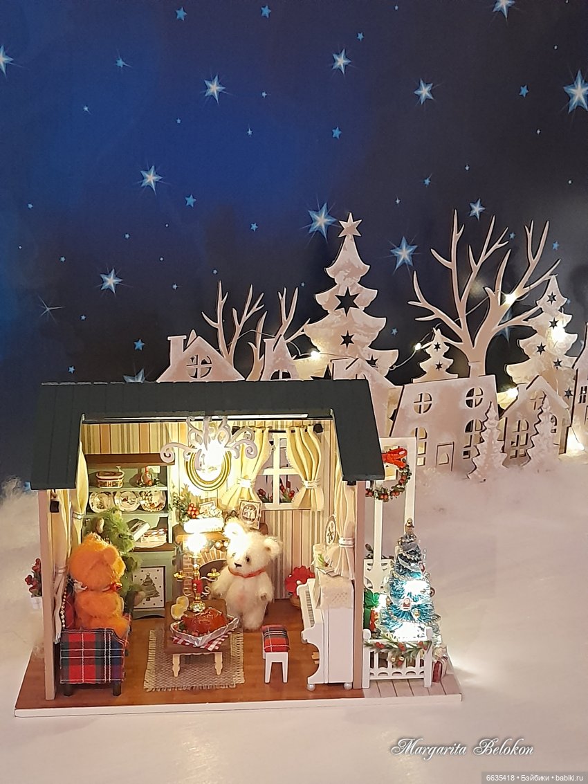 Весёлого Рождества — Домашние фото авторских игрушек: Тедди (фото 4)