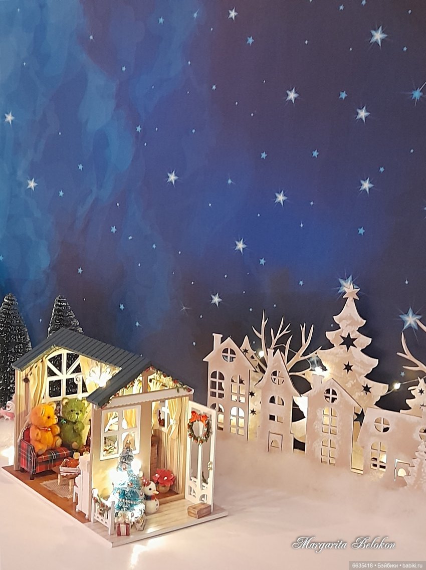 Весёлого Рождества — Домашние фото авторских игрушек: Тедди