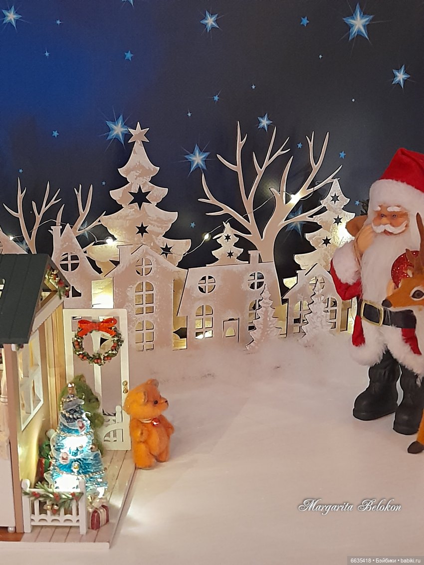 Весёлого Рождества — Домашние фото авторских игрушек: Тедди