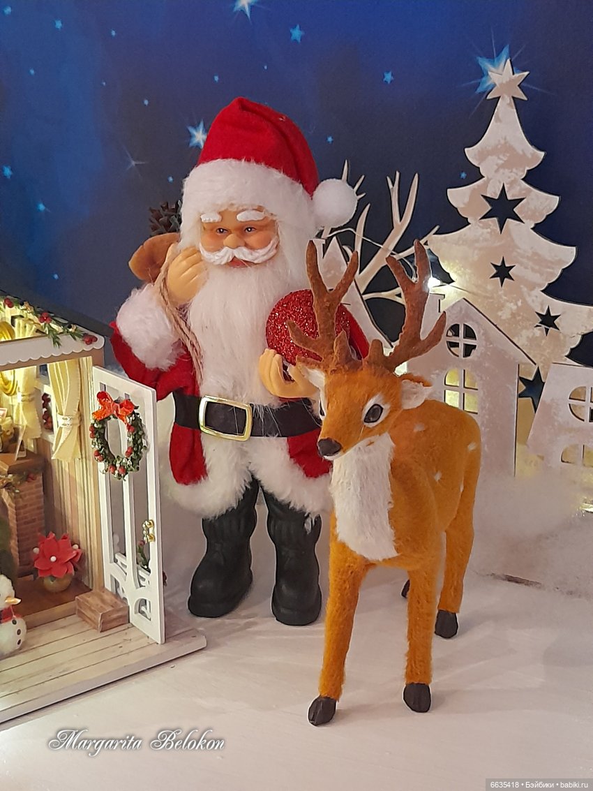 Весёлого Рождества — Домашние фото авторских игрушек: Тедди