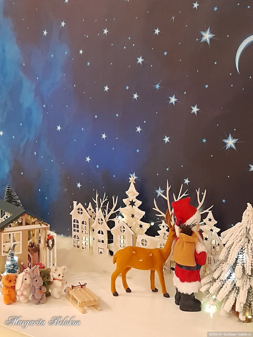 Весёлого Рождества — Домашние фото авторских игрушек: Тедди