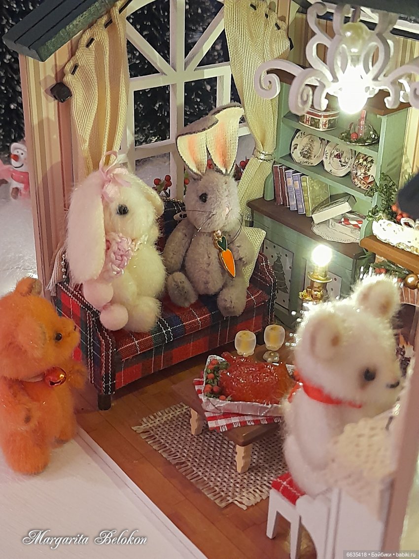 Весёлого Рождества — Домашние фото авторских игрушек: Тедди