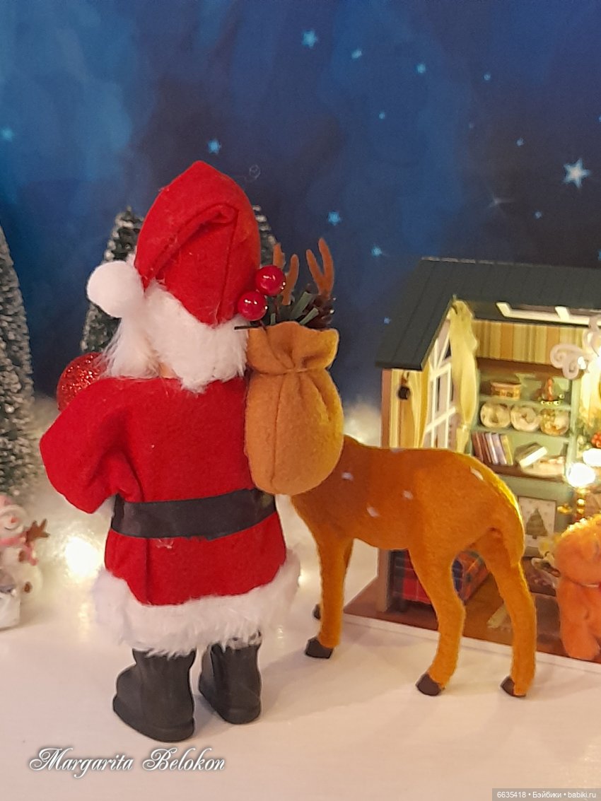 Весёлого Рождества — Домашние фото авторских игрушек: Тедди