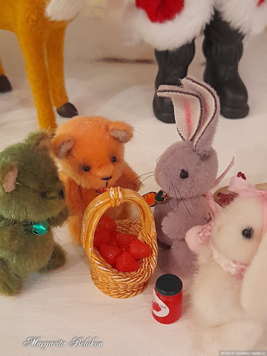 Весёлого Рождества — Домашние фото авторских игрушек: Тедди