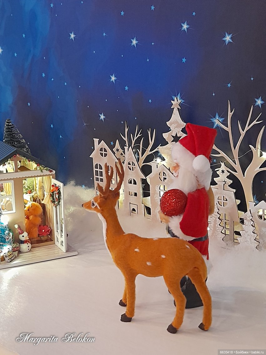 Весёлого Рождества — Домашние фото авторских игрушек: Тедди