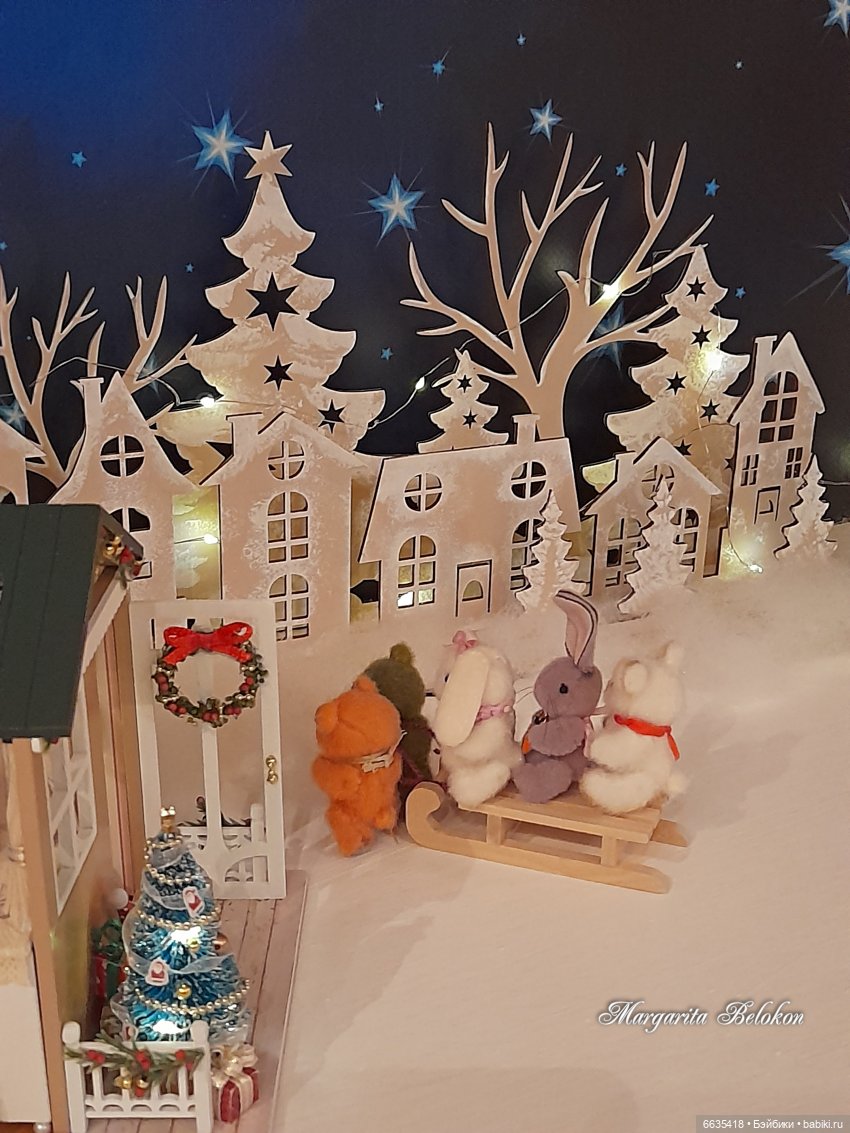 Весёлого Рождества — Домашние фото авторских игрушек: Тедди