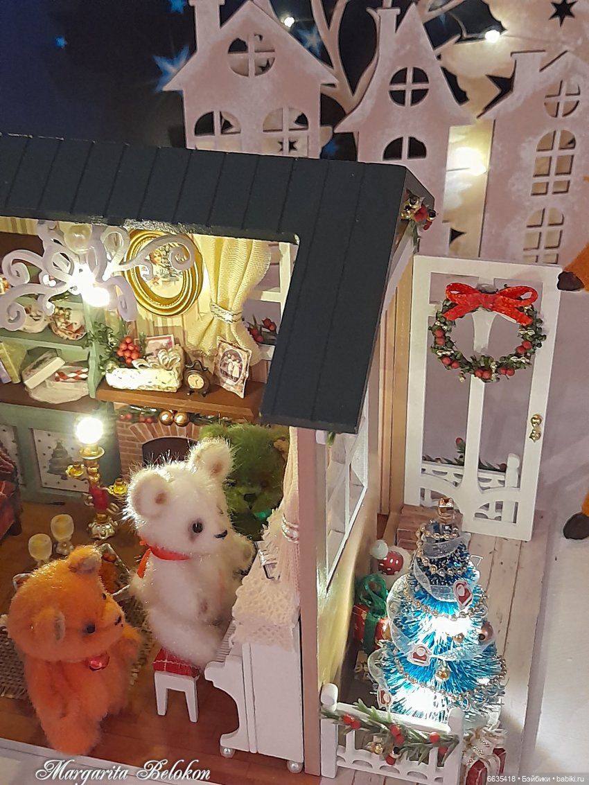 Весёлого Рождества — Домашние фото авторских игрушек: Тедди