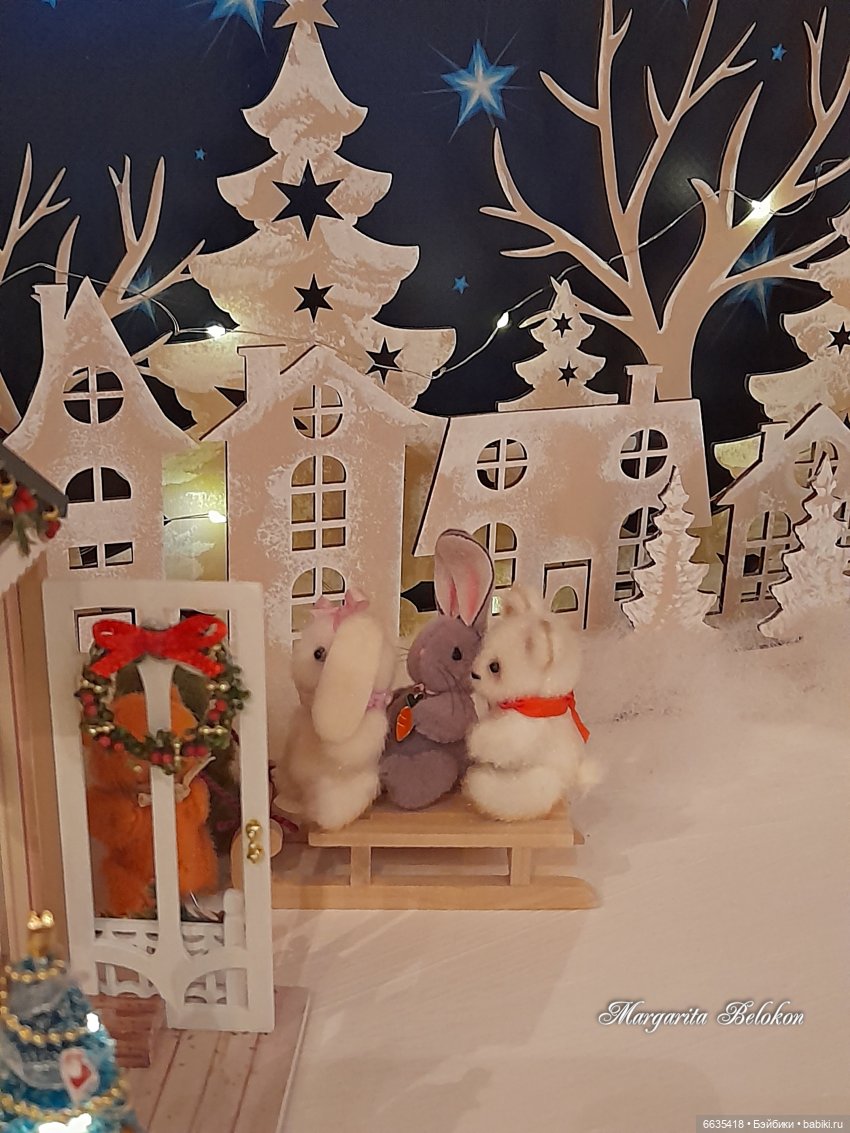 Весёлого Рождества — Домашние фото авторских игрушек: Тедди